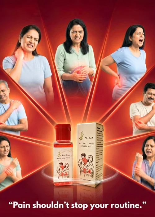 Zalgia natural pain relief oil for joints pain