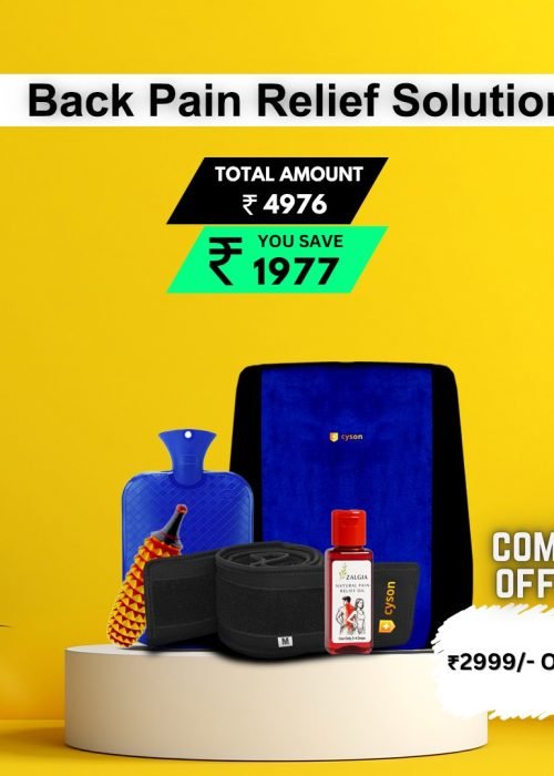cyson combo back pain relief solution
