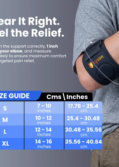 tennis elbow support belt
