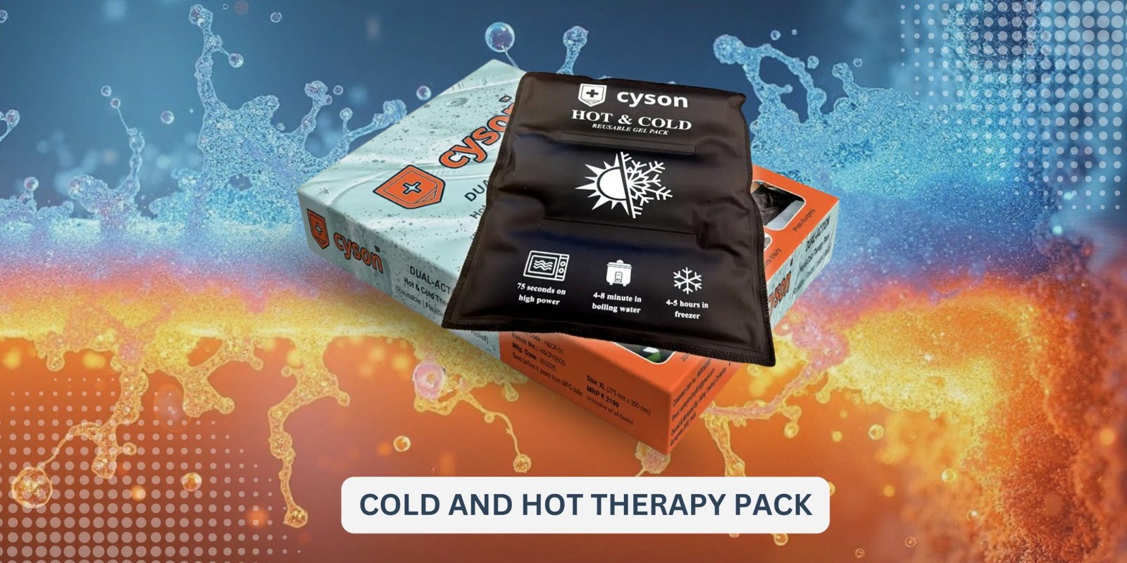 Hot and cold gel pack