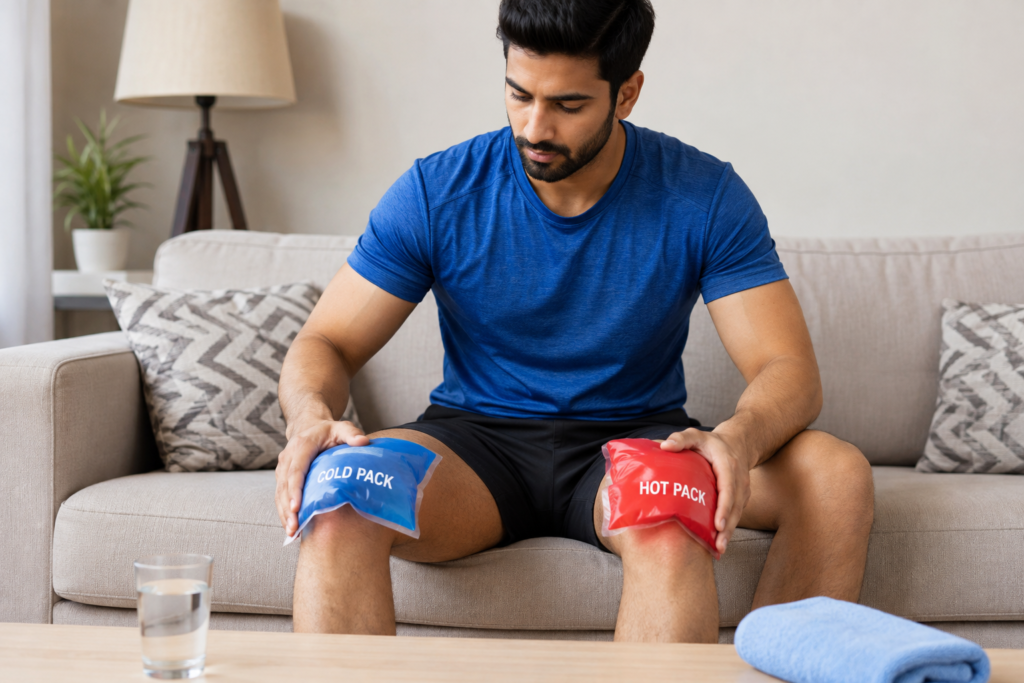 Hot Pack vs Cold Pack For Knee Pain